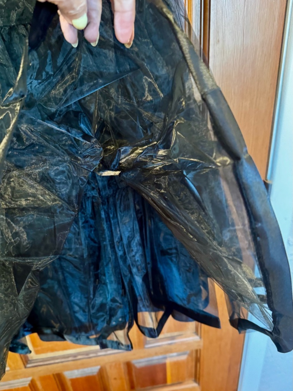 NWOT black 3 layer crinoline / petticoat XL - Picture 4 of 7